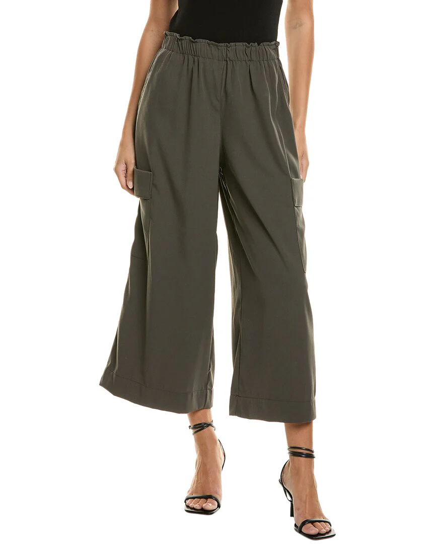 MAX Studio Wide Leg Cargo Pants