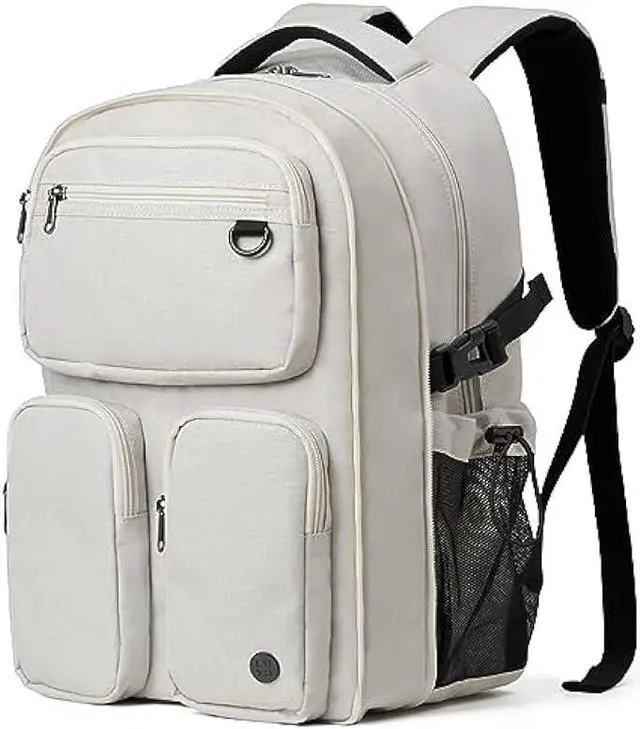 MAX Studio Canvas Travel Backpack Navy Blue