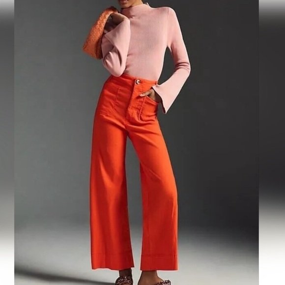 MAX Studio Sleeveless Cropped Wide Leg Jumpsuit