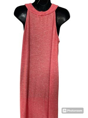 MAX Studio Sleeveless Striped Shirt Dress