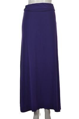 MAX Studio Solid Jersey Maxi Skirt