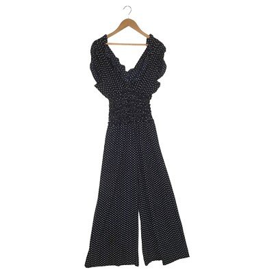 MAX Studio Wide Leg Sleeveless Jumpsuit